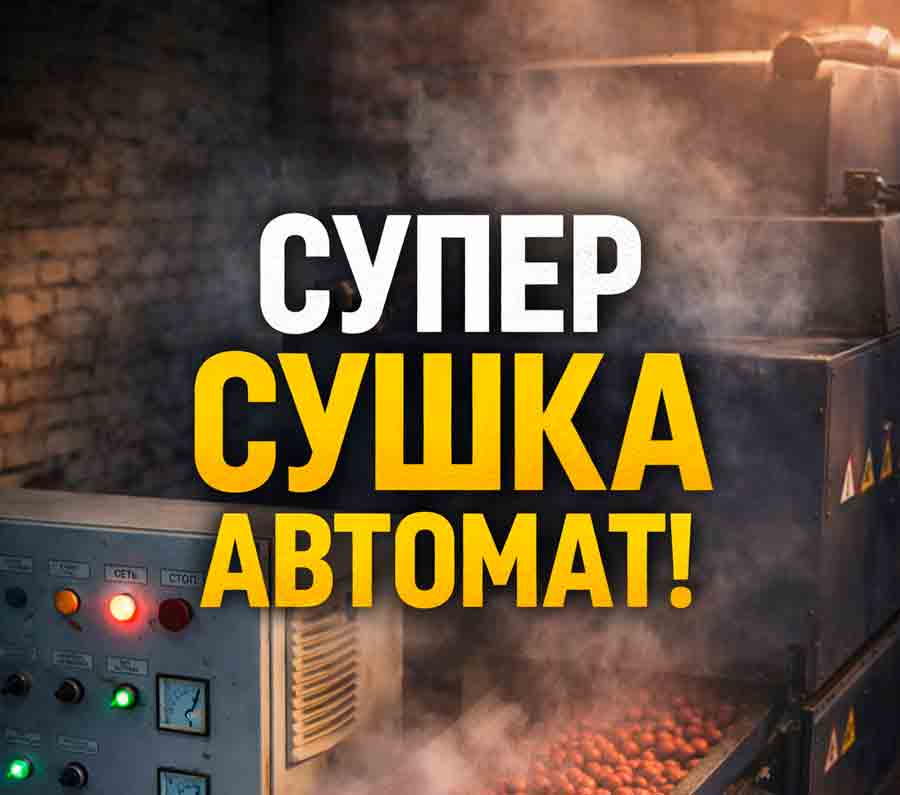 Супер-пупер автоматическая сушилка бойлов.