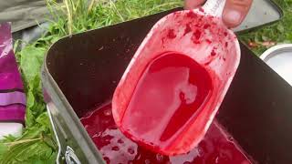 Ферментация бойлов непосредственно на водоеме в процессе рыбалки или соревнований.