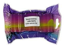 Флюро технопланктон LION BAITS Слива 3шт красный