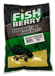 Добавка в прикормку Кукурузный жмых FISHBERRY 500гр