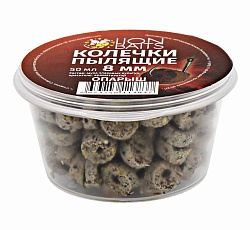 Колечки пылящие LION BAITS Опарыш 8мм 50мл