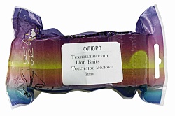 Флюро технопланктон LION BAITS Топленое молоко 3шт желтый