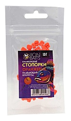Силиконовые стопорки оранжевые LION BAITS плавающая кукуруза 10гр