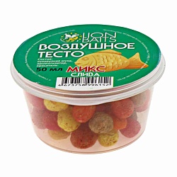 Воздушное тесто микс LION BAITS Слива 50мл