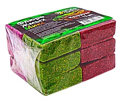 Флюро жмых микс LION BAITS Макуха кукуруза 12шт