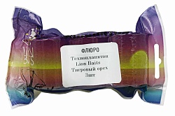 Флюро технопланктон LION BAITS Тигровый орех 3шт желтый