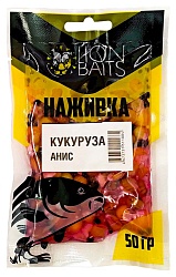 Кукуруза насадочная Наживка натуральная LION BAITS Анис 50гр