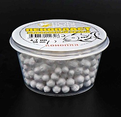 Пенопласт рыболовный белый LION BAITS Конопля 4-7мм 50мл