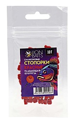 Силиконовые стопорки красные LION BAITS плавающая кукуруза 10гр