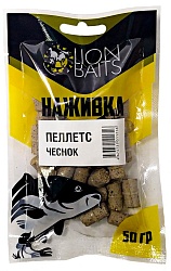 Пеллетс насадочный Наживка с резинкой LION BAITS Чеснок 8мм 50гр