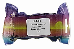 Флюро технопланктон LION BAITS Тутти-Фрутти 3шт желтый