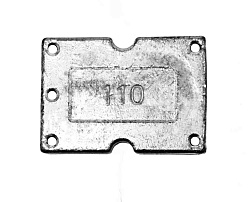 Груз макушатник для жмыха LION BAITS неоснащенный 110гр