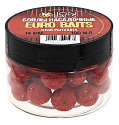 Бойлы насадочные LION BAITS серии EURO Краб ракушка 14мм 100мл