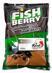 Клей добавка для прикормки LION BAITS Клубника 500гр