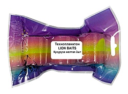 Флюро технопланктон LION BAITS Кукуруза 3шт желтый