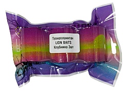 Флюро технопланктон LION BAITS Клубника 3шт розовый