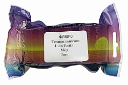 Флюро технопланктон LION BAITS Мед 3шт желтый