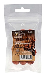 Силиконовый тигровый орех плавающий не ароматизированный LION BAITS Светло-коричневый 15шт
