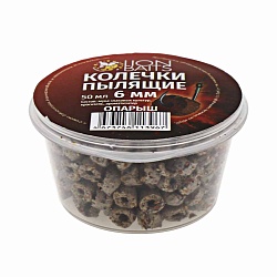 Колечки пылящие LION BAITS Опарыш 6мм 50мл