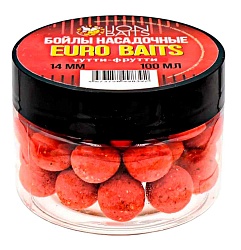 Бойлы насадочные LION BAITS серии EURO Тутти-фрутти 14мм 100мл