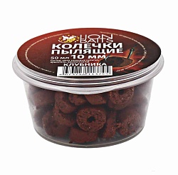 Колечки пылящие LION BAITS Клубника 10мм 50мл