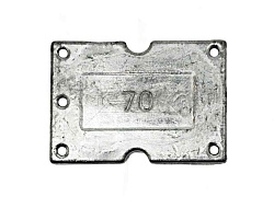 Груз макушатник для жмыха LION BAITS неоснащенный 70гр